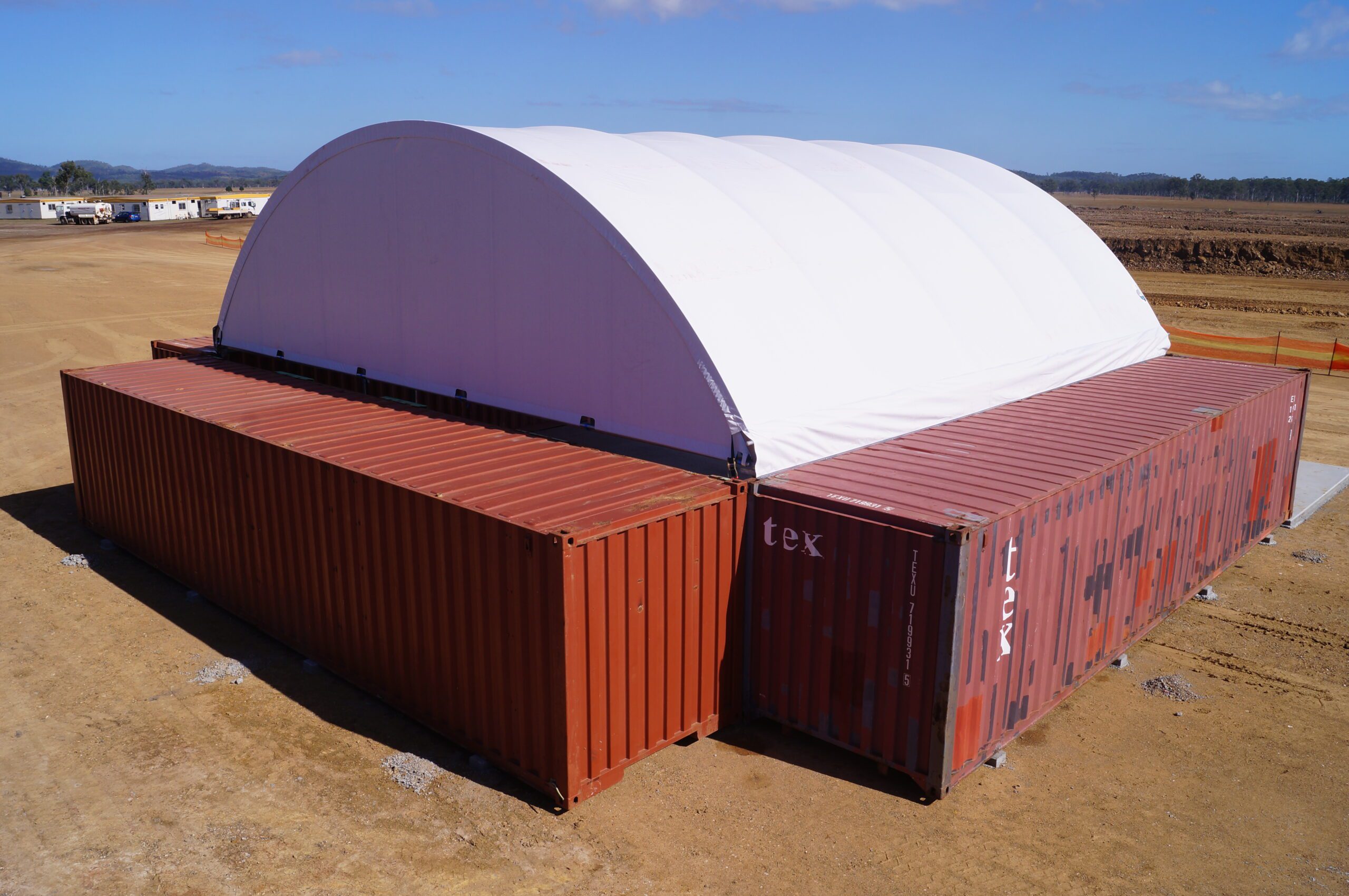 shipping container igloo