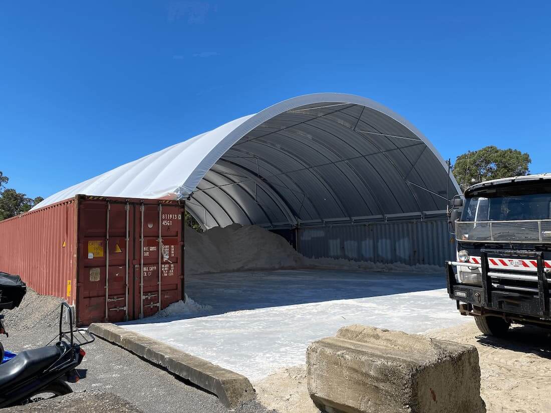 Container dome sizes